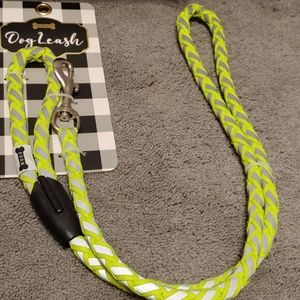 Woof. Dog leash.  4 foot Reflective.  SALE